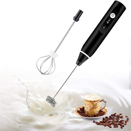 Rechargeable Coffee Beater & Milk Frother – Perfect Foam Maker