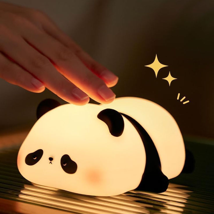 Cute Panda Night Lamp – Soft Glow LED Light for Cozy Nights
