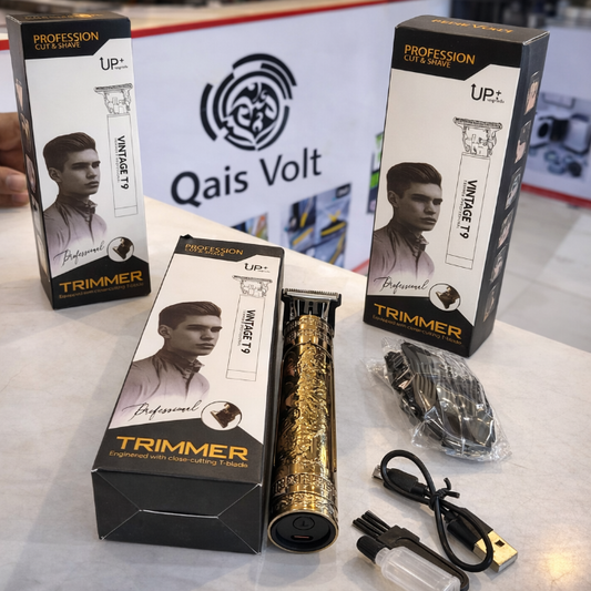 T9 Gold  Trimmer – Rechargeable Beard & Hair Cutting Machine